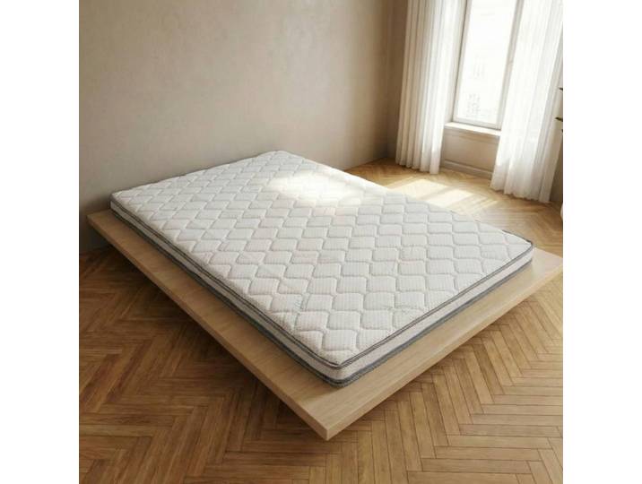 Matelas mousse de viscose Greenhill II 180 x 200cm Double toile, mélange polyester / viscose, lettrage SILVER 50390-900 Blanc