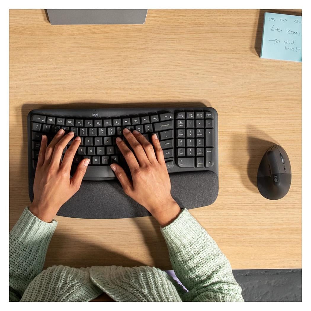 Logitech Wave Keys en Lift combo toetsenbord en muisset