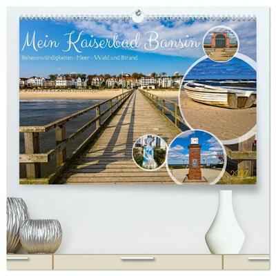 Mein Kaiserbad Bansin (hochwertiger Premium Wandkalender 2027 DIN A2 quer), Kunstdruck in Hochglanz