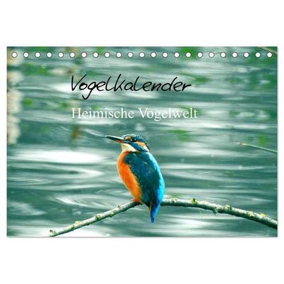 Vogelkalender (Tischkalender 2027 DIN A5 quer), CALVENDO Monatskalender