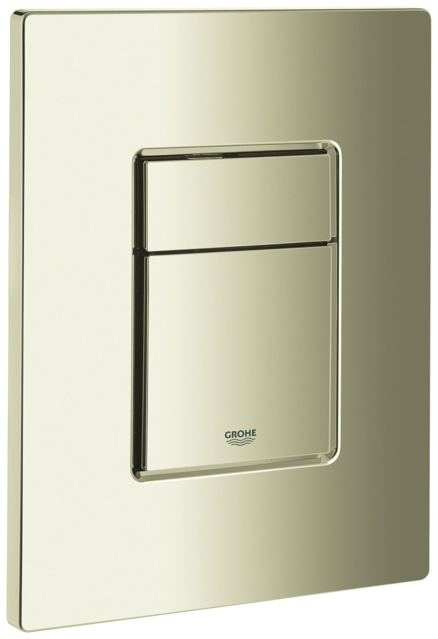 Grohe Abdeckplatte 42371 mit Drucktaste nickel, 42371BE0 42371BE0