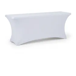 Tischbezug Catering, 1820 x 450 x 740 mm, weiß