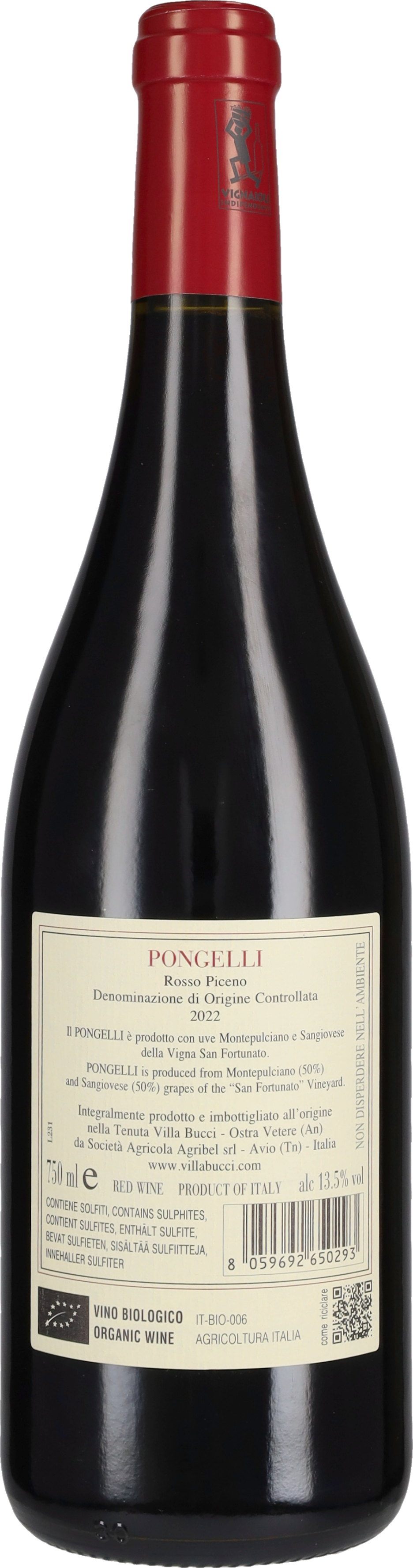 Rosso Piceno 'Pongelli' Villa Bucci 2022