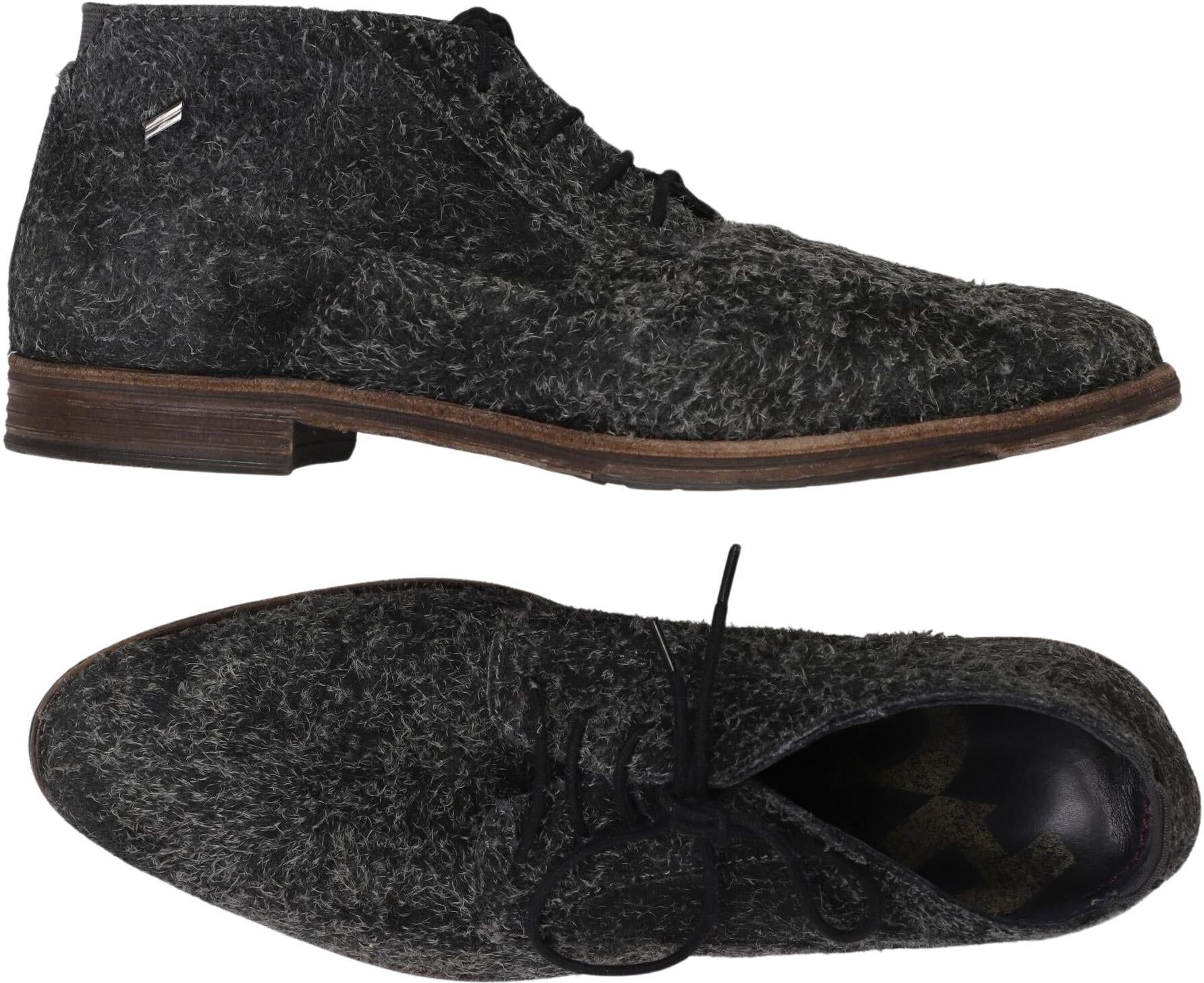 Daniel Hechter Herren Stiefel, Grau, Gr. EU 43, Leder - Second Hand