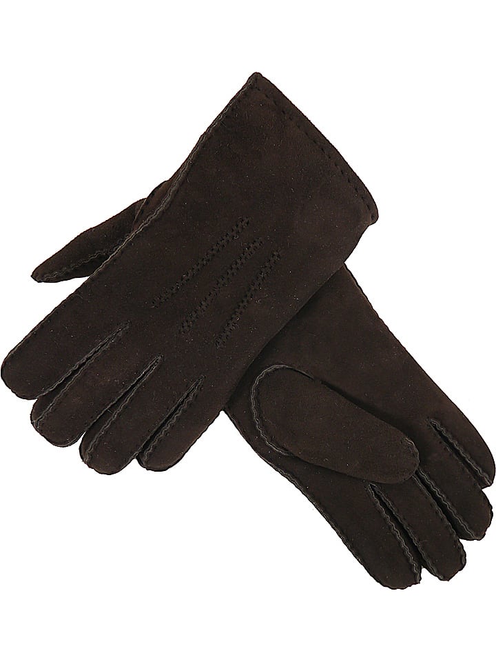 Kaiser Naturfellprodukte H&L Handschuhe in Braun - 9,5