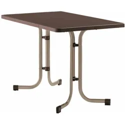 SIEGER  233/ Boulevard-Klapptisch, 115x70x72 cm, champagner