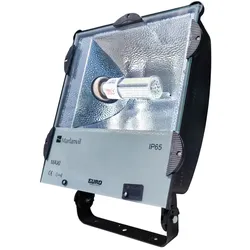 Set: Flutlichtstrahler HQI IP65 + Intelligente Lampe LED 125W 6000K Doktorvolt DV-4876-M-APE125