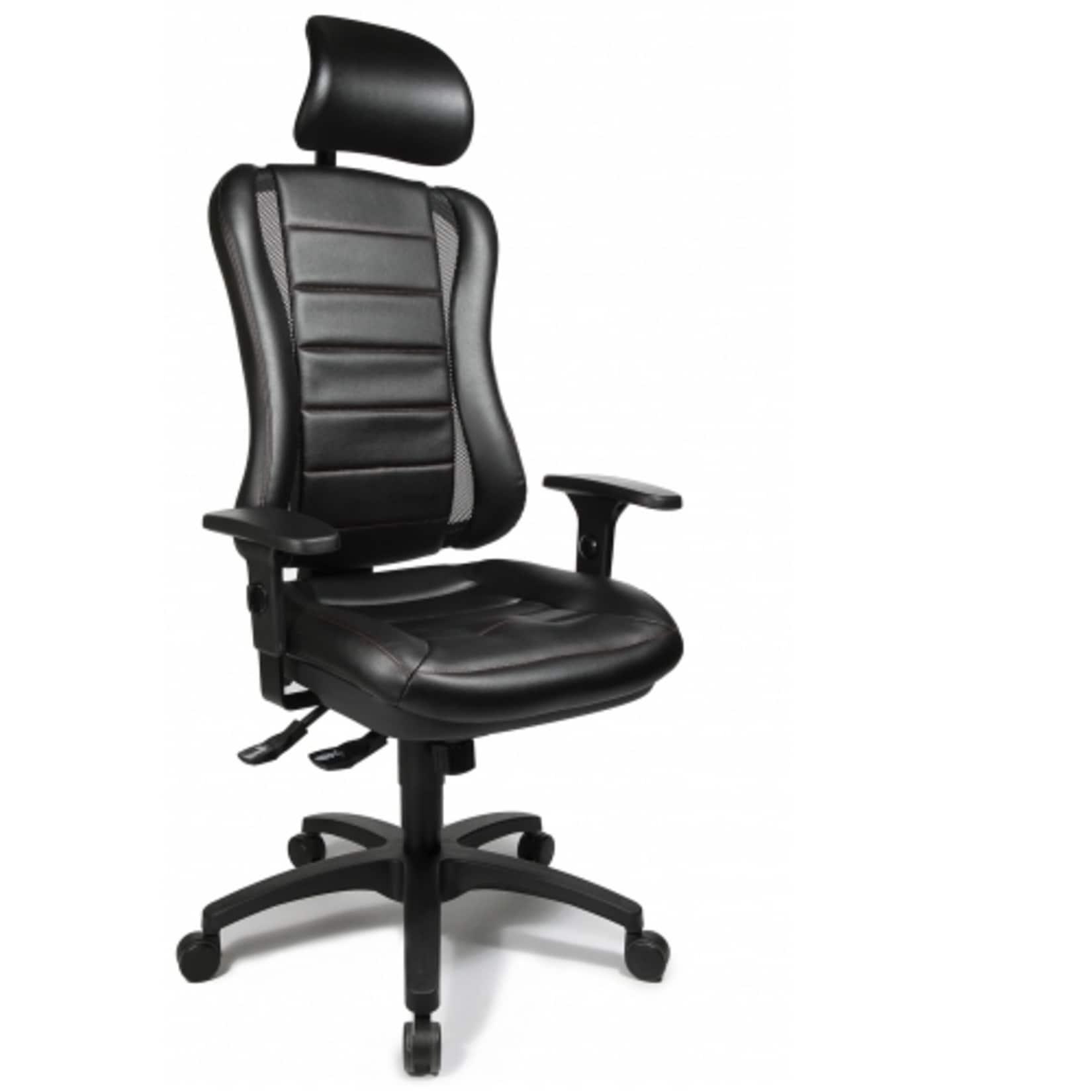 Topstar Profi Bürostuhl HEAD POINT RS Stoff mit Armlehnen