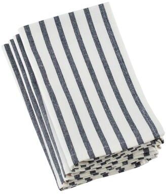 Saro Lifestyle Cheerful Striped Cotton Napkins (Set of 4)