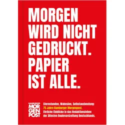 Gensing:Morgen wird nicht gedruckt. Pap, Fachbücher von Carsten Gensing
