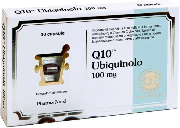 PHARMA NORD Srl Pharma Nord, Q10 Ubiquinolo, 30 Capsule