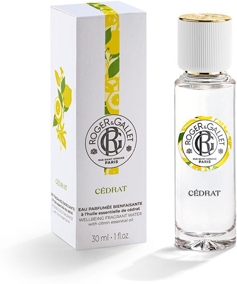 Roger & Gallet Cédrat agua perfumada bienestar 30 ml