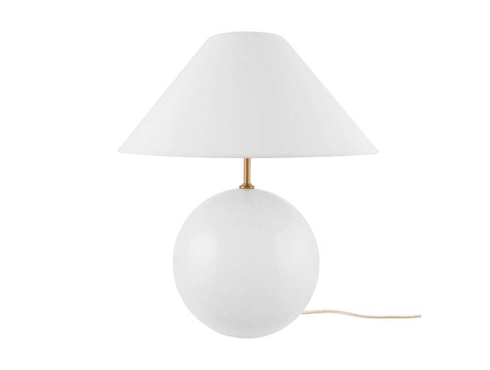 Globen Lighting Iris 35 Tischleuchte 39 cm Weiß