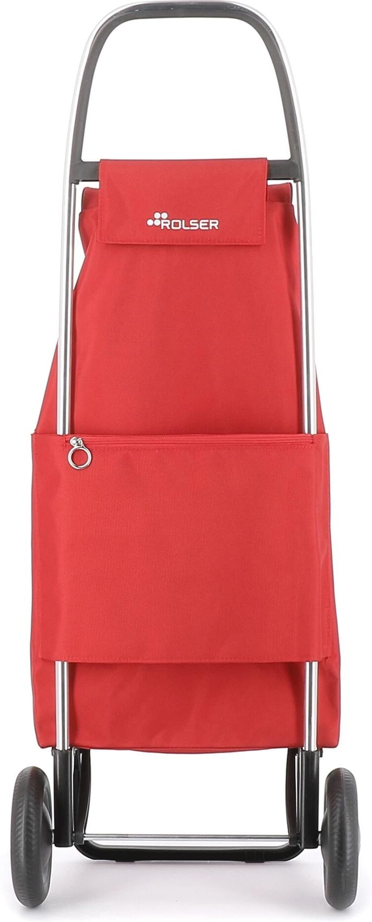 Einkaufstrolley ROLSER "IMAX MF 2 ROT", Damen, rot, Aluminium, Polyester, Einkaufskörbe Einkaufstrolley rot Einheitsgröße