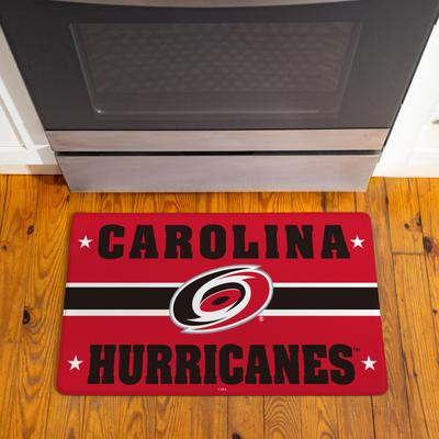 Evergreen "Carolina Hurricanes Anti-Fatigue Door Mat - 30"" x 18"""