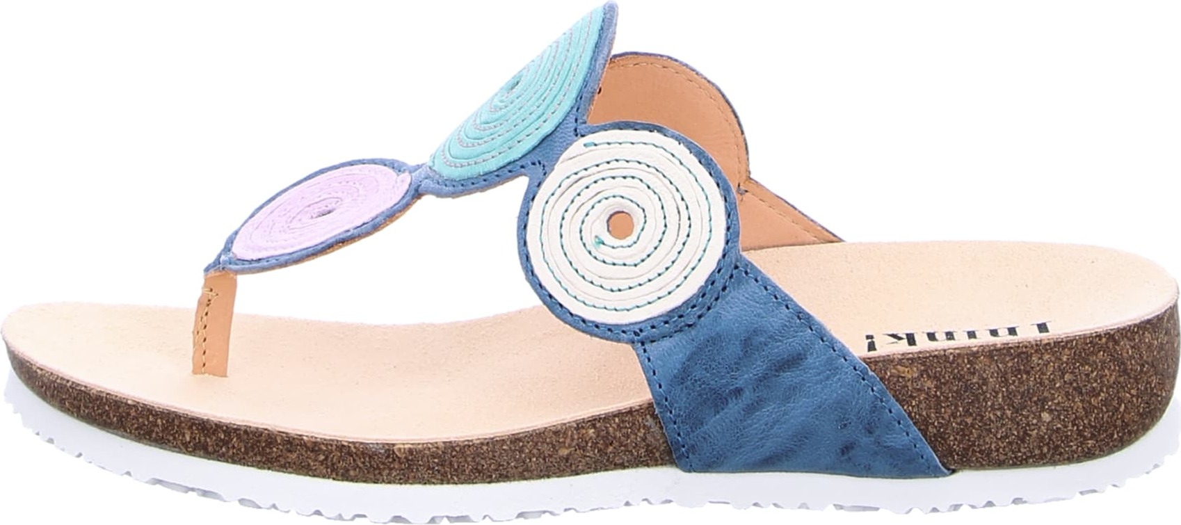 Think! Zehentrenner JULIA Damen 31353034393539 Blau 41 EU