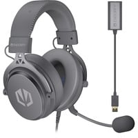 VIRO Plus USB Alt Gray, Gaming-Headset dunkelgrau, USB-A, 3.5 mm Klinke, 7.1-USB-Soundkarte