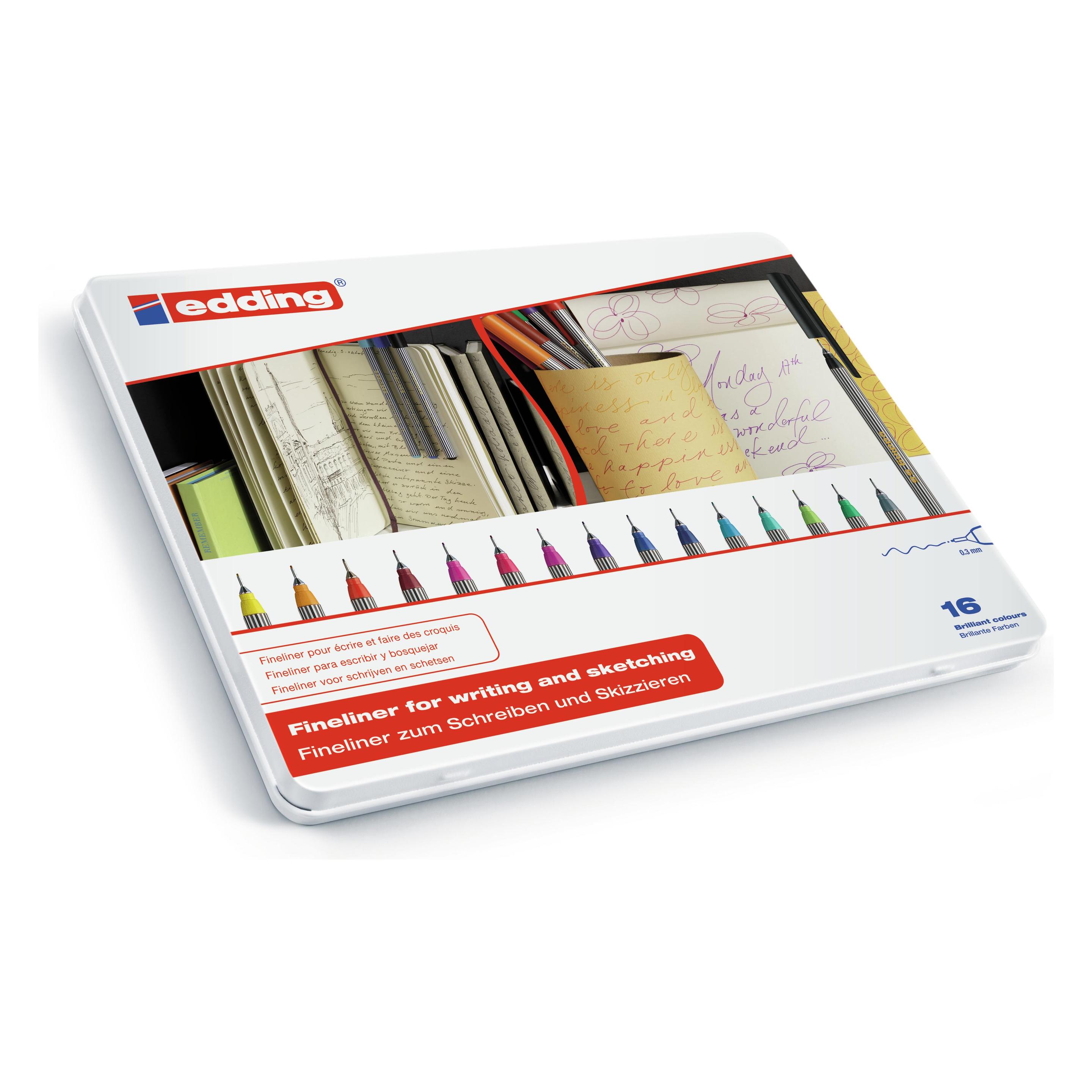 Edding Fineliner (16x) (4-55-16)