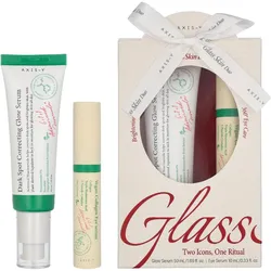 Axis-Y, Beauty Geschenkset, Axeisy Glass Skin Duo Set Glow Serum And Eye Serum (Gesichtspflege Set)