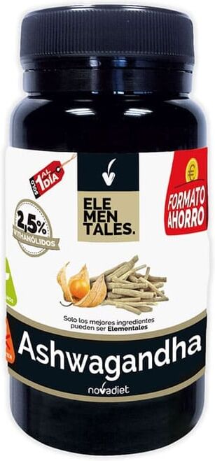 Novadiet Ashwagandha KSM-66 Elementales 30 Caps