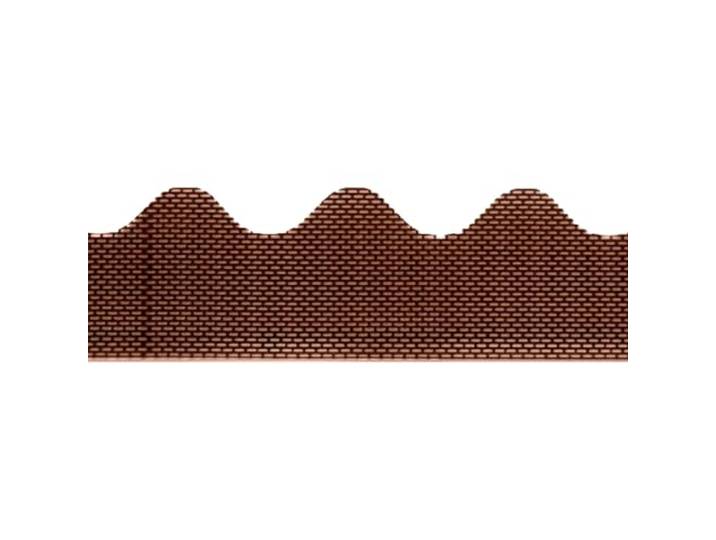 Fassadenprofile 50x Traufenbelüftungsprofil 105cm Braun PVC