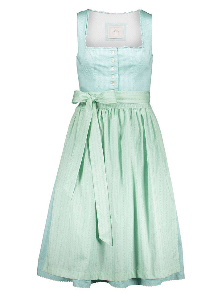 Turi Landhaus Dirndl in Türkis - 42