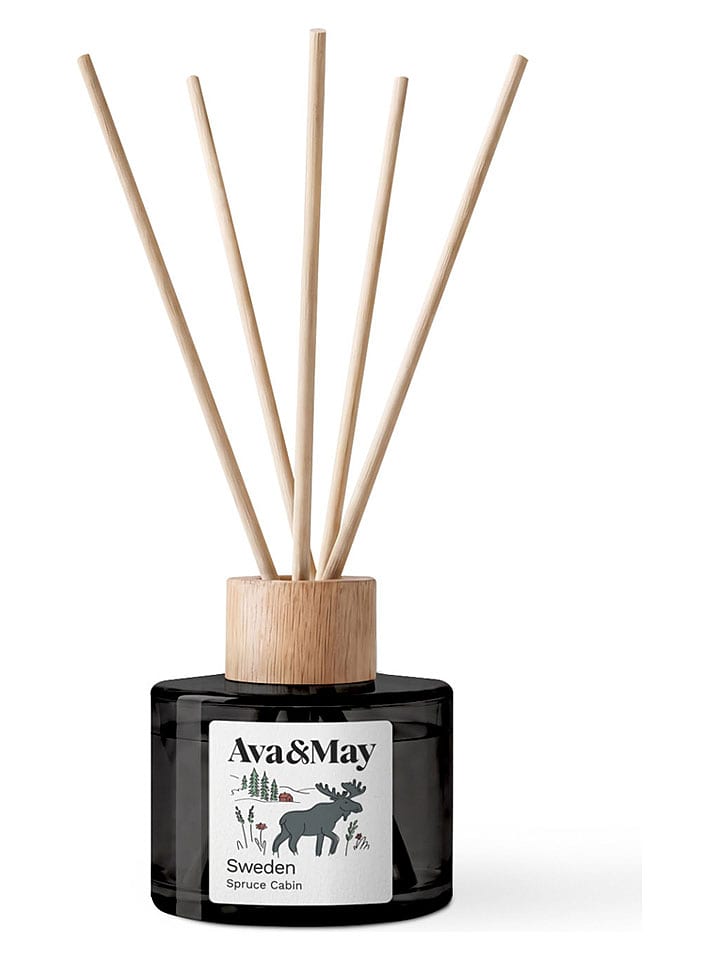 AVA&MAY Raumerfrischer "Sweden" in Schwarz - 120 ml - onesize