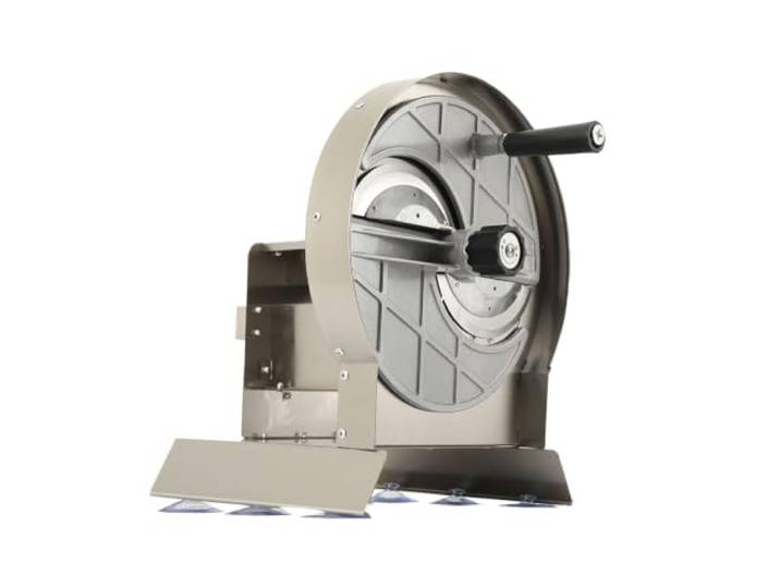 Manueller Gemüse- und Obstschneider,Einstellbare Schneidemaschine Edelstahl Lebensmittelschneider aus Edelstahl Einstellbare Dicke 0–10mm,für Zwiebeln Tomaten Kartoffeln Karotten Zitronen Orangen Chips