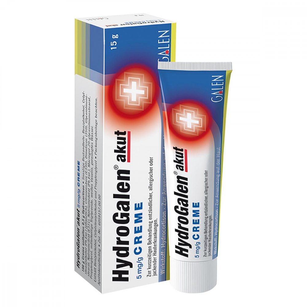 GALENpharma GmbH Hydrogalen akut 5 mg/g Creme 16663783