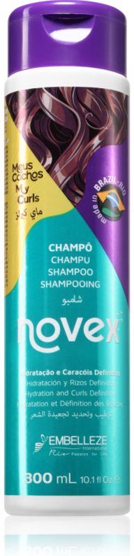 Novex Brazilian Keratin shampoing pour cheveux bouclés 300 ml