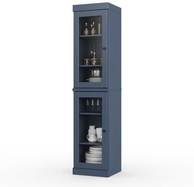 "Palace Imports 100% Solid Wood Pantry Cabinet, Adjustable Shelves, 16.5"" Wide, 71.5"" Tall"