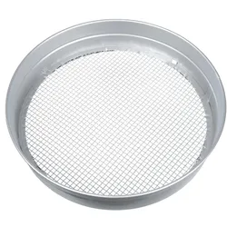 Ubbink traditionelles Gartensieb - verzinktes Sieb, Maschenweite 12mm - H7,4 x Ø37 cm