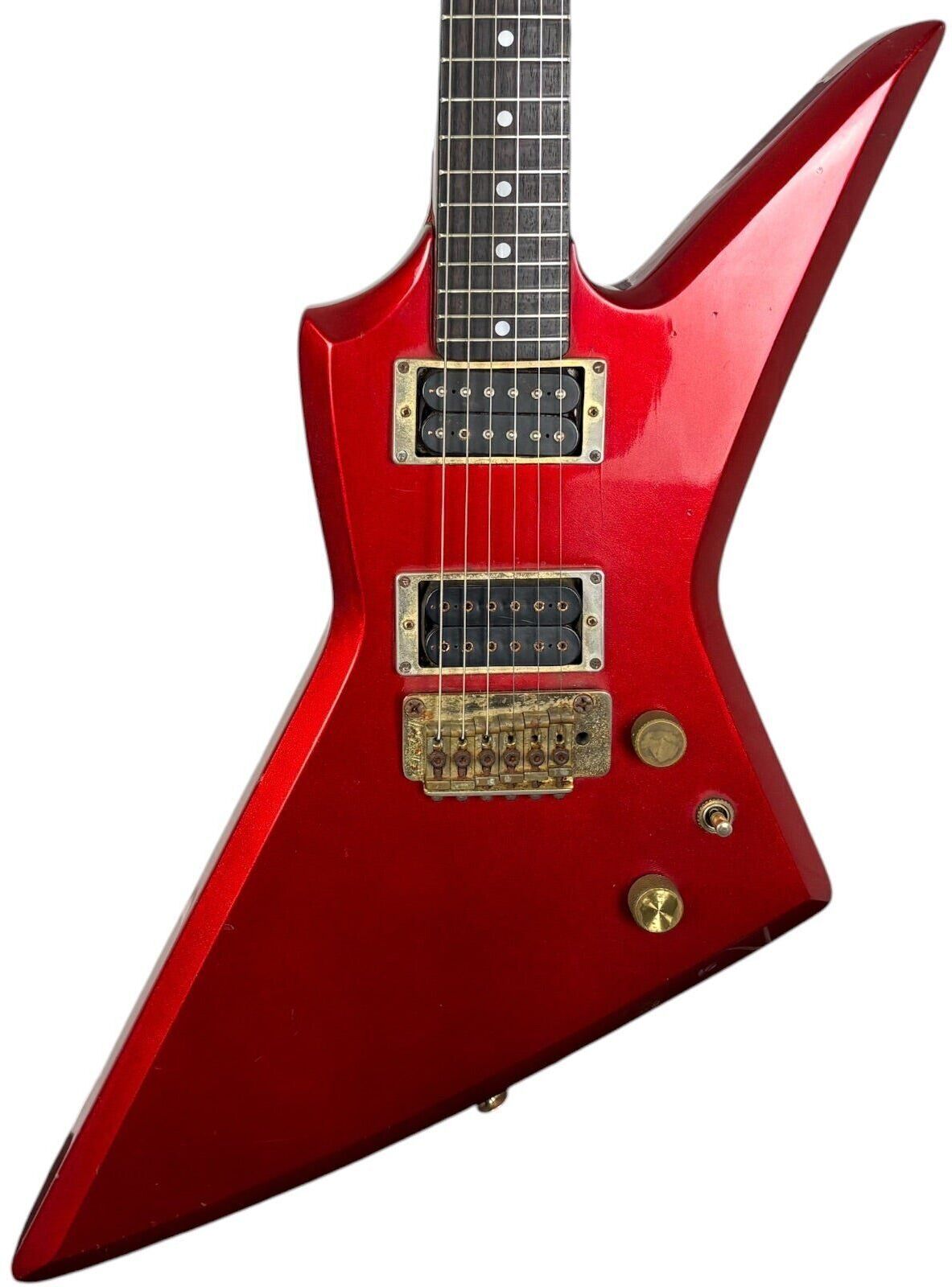 Aria Pro II Japan ZZ Custom Explorer 1983   Rouge métallisé - Refurbished