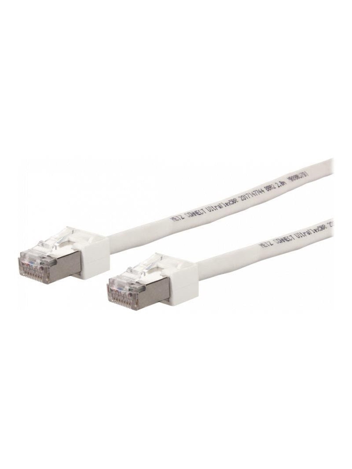 METZ CONNECT Ultraflex500 - patch cable - 5 m - white - Weiß - 5m