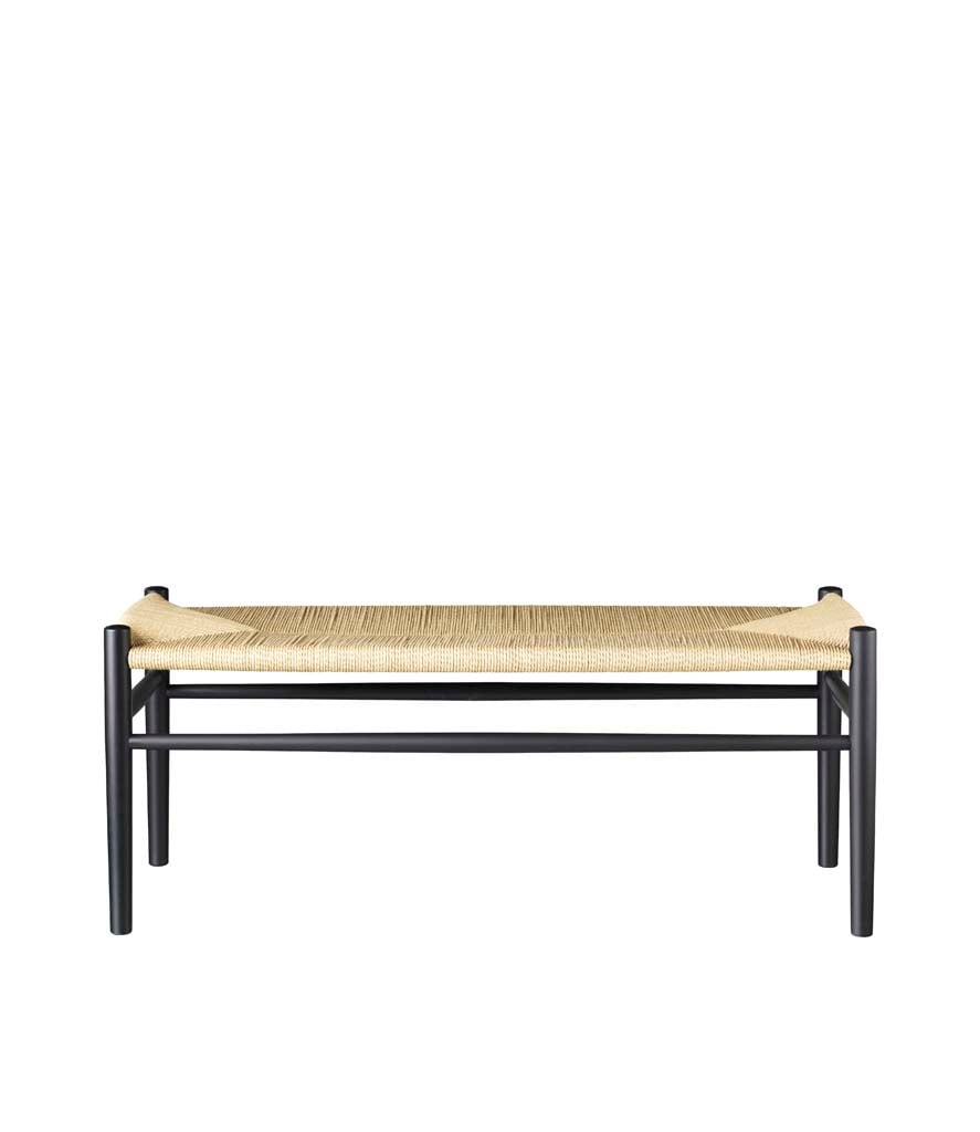 FDB Møbler J83B Bank (Buche schwarz) Buche schwarz J83BS31021202