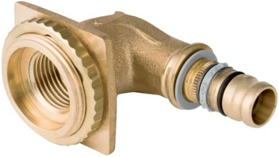 Geberit Anschlusswinkel Mepla 20xRp 1/2, 90G, f UP-Spülkasten, Rotguss (602276005)
