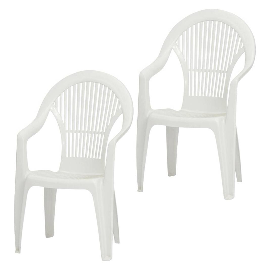 ProGarden Vega SET 2x St-Ses weiss (M73533)