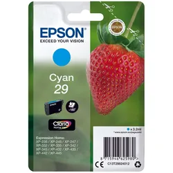 Epson Original 29 Erdbeere Druckerpatrone - cyan (C13T29824012)