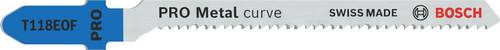 Bosch Accessories 2608655099 PRO Metal curve T118EOF Stichsägeblatt, 83 mm, 2-tlg. 2 St.