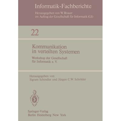 Kommunikation in verteilten Systemen, Taschenbuch von , Springer Berlin, 978-3-540-09865-2