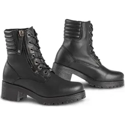 Maurice Richard, Motorradschuhe, Falco Misty 2 Damen Motorradstiefel Schwarz 37 (Damen, 37)