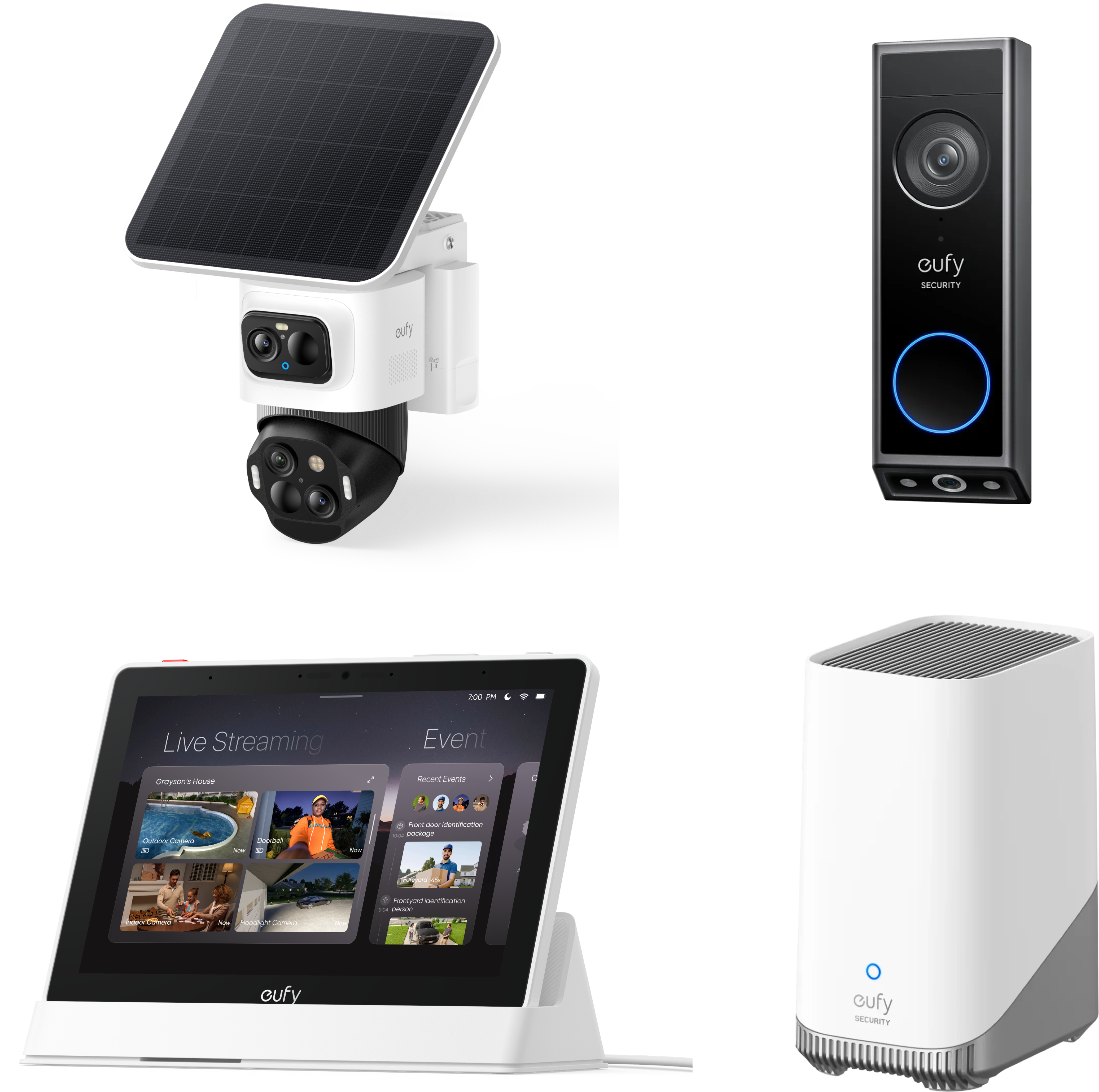 eufyCam S4-Cam Kit mit Smart Display E10