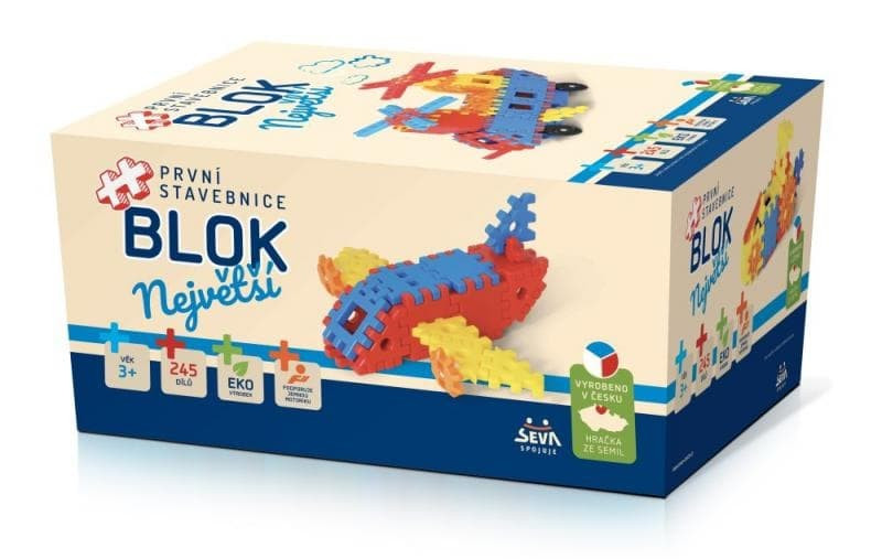 Seva De eerste BLOK-bouwdoos - De grootste