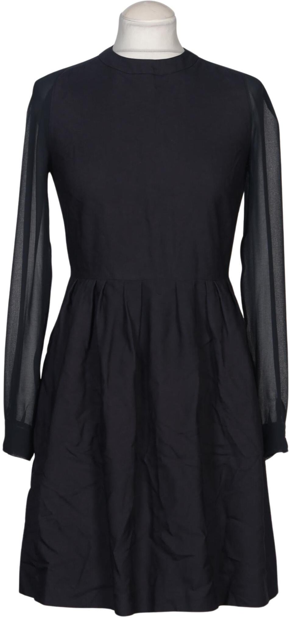 Trussardi Damen Kleid, Marineblau, Gr. EU 36 (IT 42), Viskose / Synthetik - Second Hand