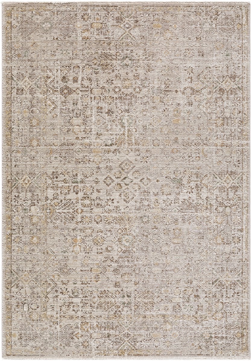 Surya Myrtle Avenue I vloerkleed vintage oosters taupe crème