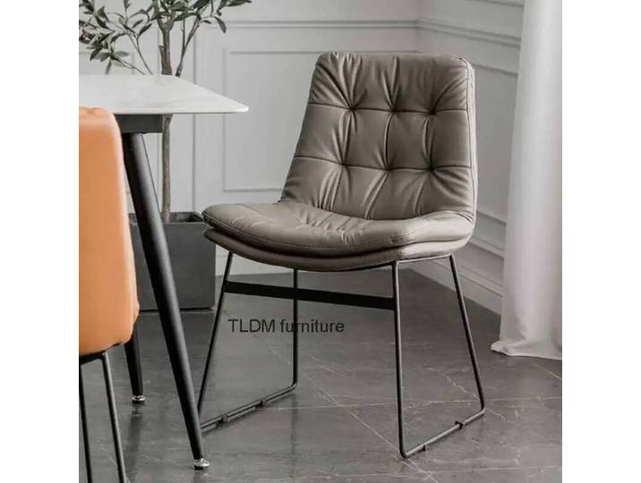 Chaise individuelle minimaliste pour balcon, design réplique, pour salle à manger, jardin, salon de beauté, style moderne