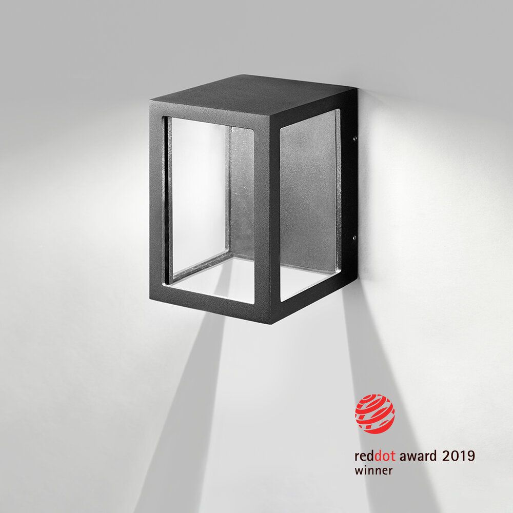Light-Point LED-Wandaußenleuchte LANTERN 11x14cm schwarz 3000K 257513 5711389575137