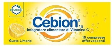 Dompe'Primary(Paraf) Cebion Effervescente Vitamina C Limone 10cpr