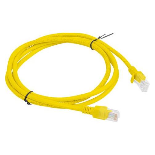 Lanberg PATCHCORD KAT.6 1.5M ŻÓŁTY (UTP, CAT6, 1.50 m) (PCU6-10CC-0150-Y)