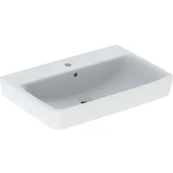 Geberit Renova Plan Waschtisch, 70x48cm m. Hl., m. Ül., weiß